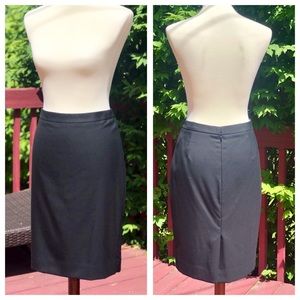 J.Crew No.2 Pencil Skirt in Italian Wool Sz 6